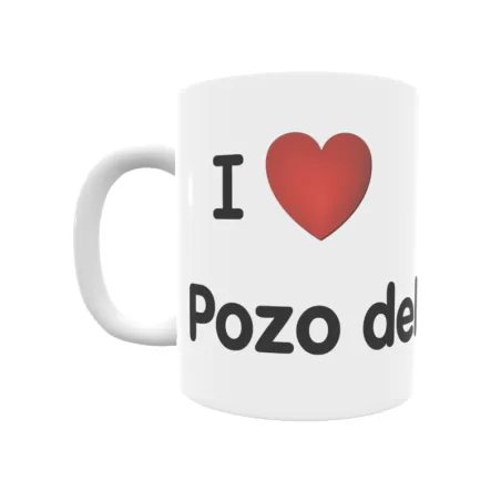 Taza - I ❤ Pozo del Camino Regalo original y funcional. Taza personalizada de tu localidad.