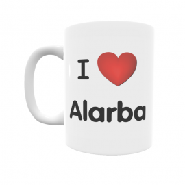 Taza - I ❤ Alarba