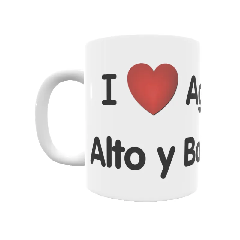 Taza - I ❤ Aguilarejo Alto y Bajo