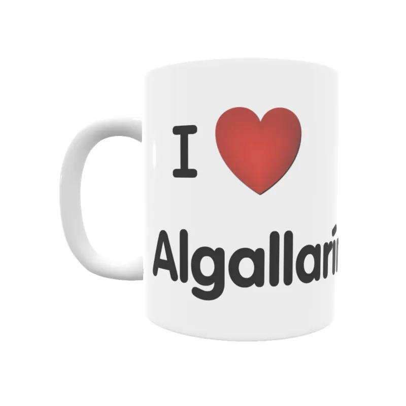 Taza - I ❤ Algallarín