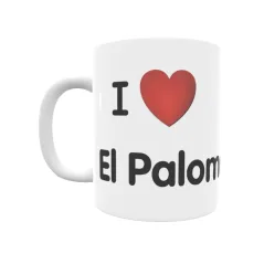 Taza - I ❤ El Palomar Regalo original y funcional. Taza personalizada de tu localidad.