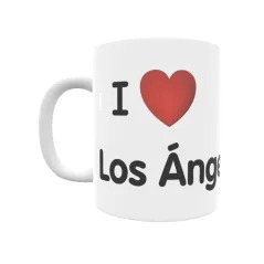 Taza - I ❤ Los Ángeles Regalo original y funcional. Taza personalizada de tu localidad.