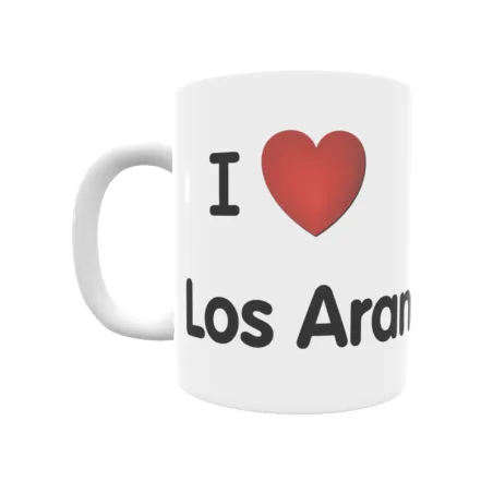 Taza - I ❤ Los Aranda Regalo original y funcional. Taza personalizada de tu localidad.