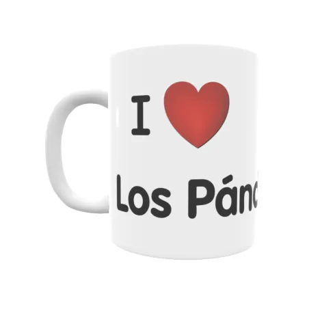 Taza - I ❤ Los Pánchez Regalo original y funcional. Taza personalizada de tu localidad.