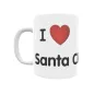 Taza - I ❤ Santa Clara