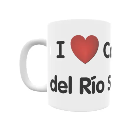 Taza - I ❤ Casicas del Río Segura Regalo original y funcional. Taza personalizada de tu localidad.