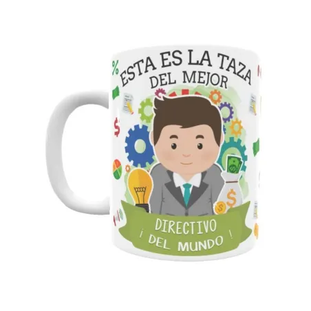 Taza personalizada con tu dedicatoria para EL mejor DIRECTIVO