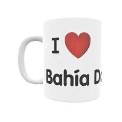 Taza - I ❤ Bahía Dorada Regalo original y funcional. Taza personalizada de tu localidad.