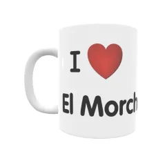 Taza - I ❤ El Morche Regalo original y funcional. Taza personalizada de tu localidad.