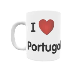 Taza - I ❤ Portugalejo Regalo original y funcional. Taza personalizada de tu localidad.