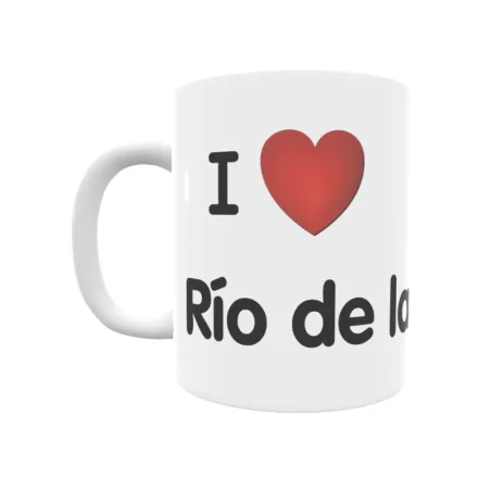 Taza - I ❤ Río de la Miel Regalo original y funcional. Taza personalizada de tu localidad.