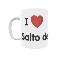 Taza - I ❤ Salto del Negro Regalo original y funcional. Taza personalizada de tu localidad.