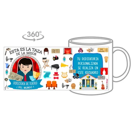 Taza Directora de Teatro