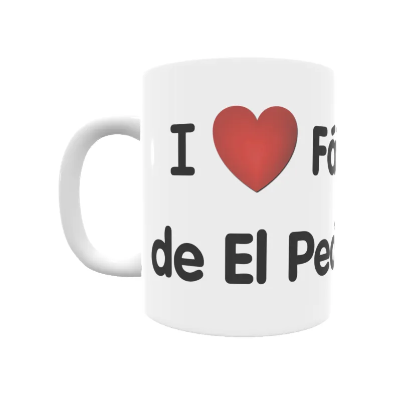 Taza - I ❤ Fábrica de El Pedroso