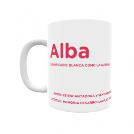 Taza - Alba