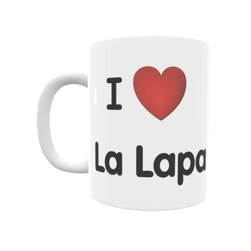 Taza - I ❤ La Lapa