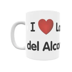 Taza - I ❤ Los Cortijos del Alcor Regalo original y funcional. Taza personalizada de tu localidad.