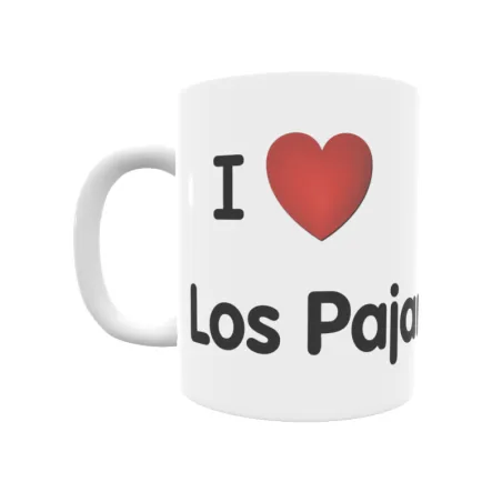 Taza - I ❤ Los Pajares Regalo original y funcional. Taza personalizada de tu localidad.