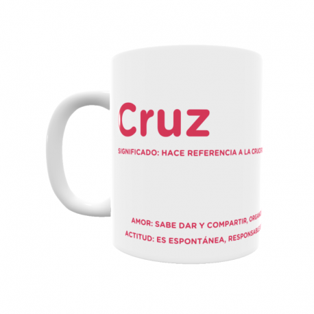 Taza - Cruz