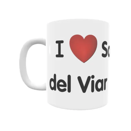 Taza - I ❤ San Ignacio del Viar Regalo original y funcional. Taza personalizada de tu localidad.