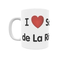 Taza - I ❤ San José de La Rinconada Regalo original y funcional. Taza personalizada de tu localidad.