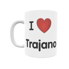 Taza - I ❤ Trajano Regalo original y funcional. Taza personalizada de tu localidad.