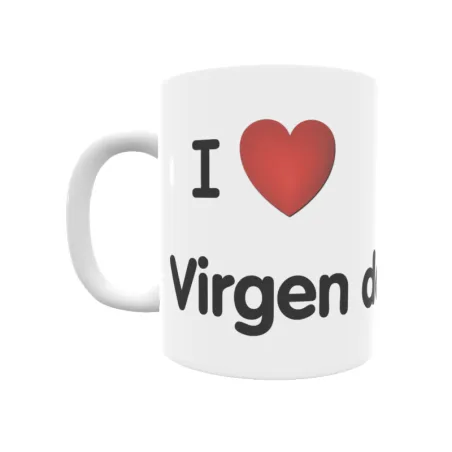 Taza - I ❤ Virgen de Araceli Regalo original y funcional. Taza personalizada de tu localidad.