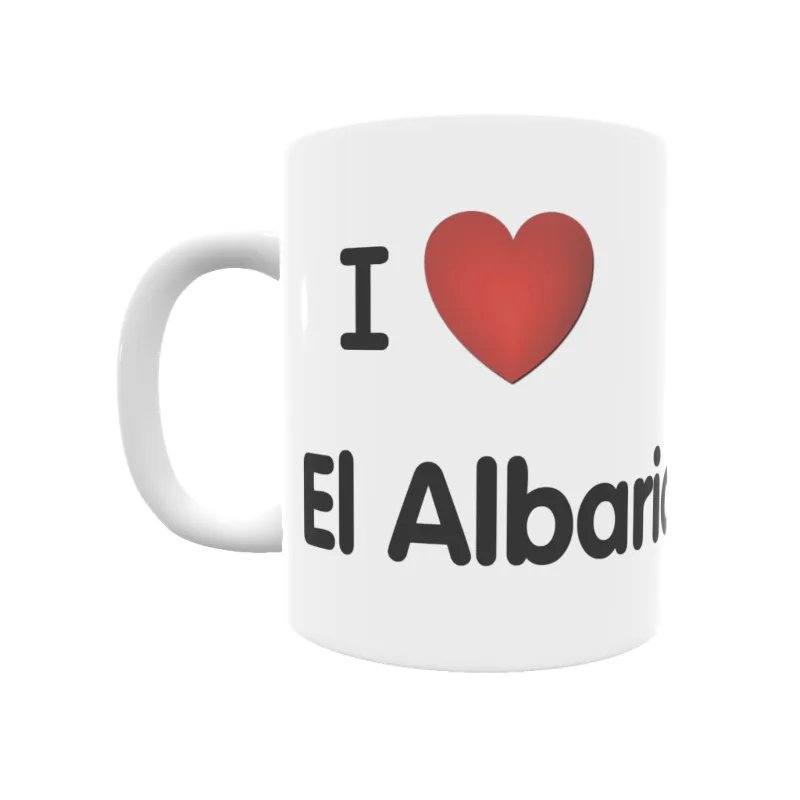 Taza - I ❤ El Albarico