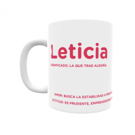 Taza - Leticia