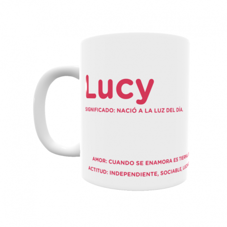 Taza - Lucy