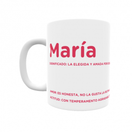 Taza - María
