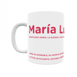 Taza - María Luisa