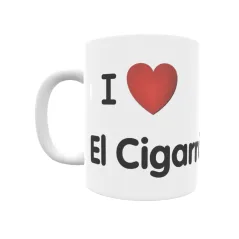 Taza - I ❤ El Cigarrón Regalo original y funcional. Taza personalizada de tu localidad.