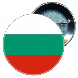Chapa 58 mm - Bulgaria - Bandera