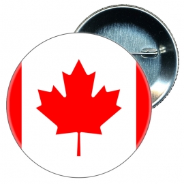 Chapa 58 mm - Canada - Bandera