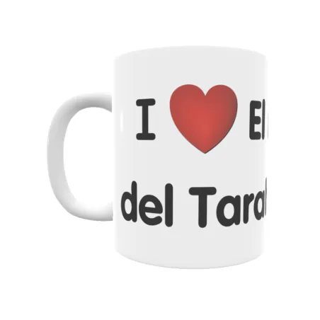 Taza - I ❤ El Molino del Tarahal Regalo original y funcional. Taza personalizada de tu localidad.