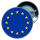 Chapa 58 mm Bandera Europa EU