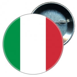 Chapa 58 mm - Italia - Bandera