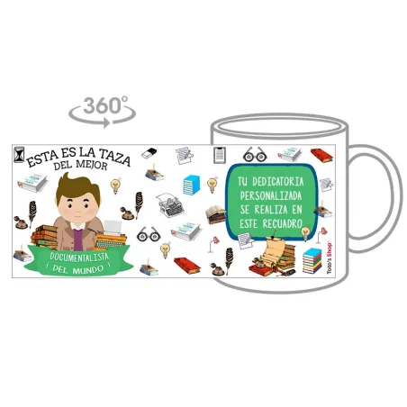 Taza Documentalista (Él)