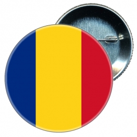 Chapa 58 mm Bandera Rumania