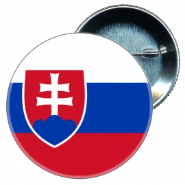 Chapa 58 mm Bandera Eslovakia