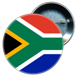 Chapa 58 mm - Sudáfrica - Bandera