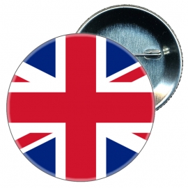 Chapa 58 mm - Reino Unido - Bandera
