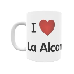 Taza - I ❤ La Alcantarilla Regalo original y funcional. Taza personalizada de tu localidad.