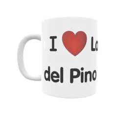 Taza - I ❤ La Cuesta del Pino Regalo original y funcional. Taza personalizada de tu localidad.