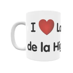 Taza - I ❤ La Fuente de la Higuera Regalo original y funcional. Taza personalizada de tu localidad.