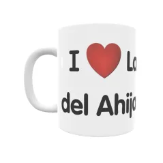 Taza - I ❤ La Fuente del Ahijado Regalo original y funcional. Taza personalizada de tu localidad.