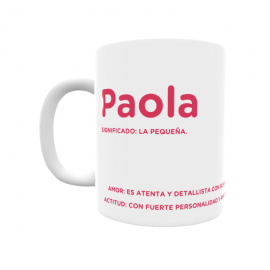 Taza - Paola