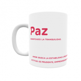 Taza - Paz