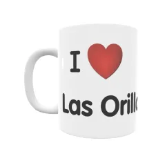 Taza - I ❤ Las Orillas Regalo original y funcional. Taza personalizada de tu localidad.